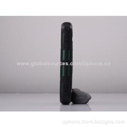 Water-resistant cell phone with long-time battery and beautiful appearance